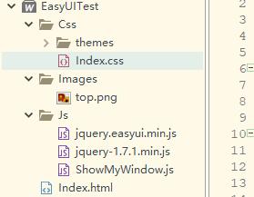 jquery easyui后台模板
